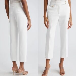 Veronica beard Renzo pant white gold buttons NO OFFERS CONSIDERED